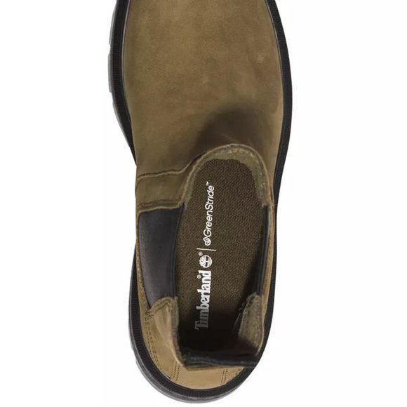 Timberland Cortina Valley Chelsea Olive Ankle Short Boots Bootie Shoes 8 NEW - Picture 2 of 4